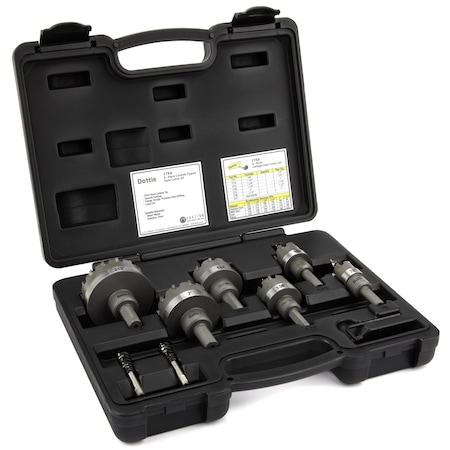 Dottie L.H. Dottie 8-Piece Master Electricians Hole Cutter Kit CTK8